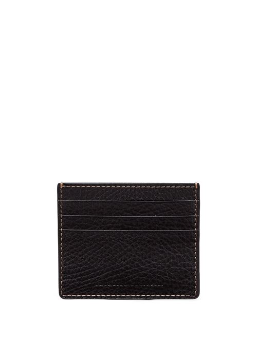 Card holder with embossed logo Brunello Cucinelli | MWZIU335C101